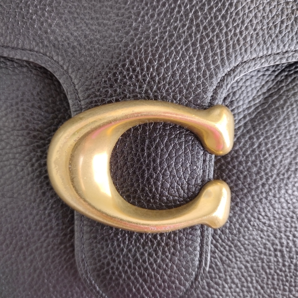 COACH Black Tabby Hobo Crossbody Bag - Picture 6 of 17